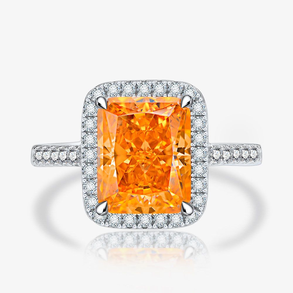Masculine Baguette Created Ring · 7ct