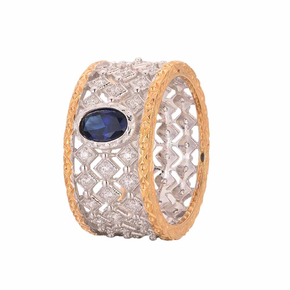 Simple Oval Created Ring
